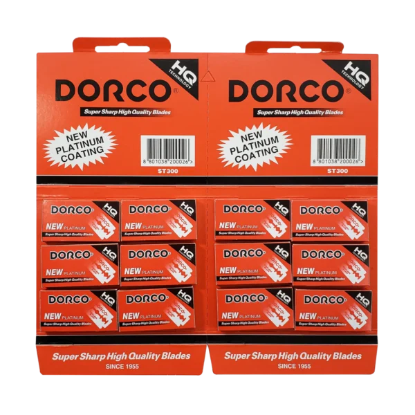 Cuchillas Dorco x 60 HQ Hojillas Para Afeitado