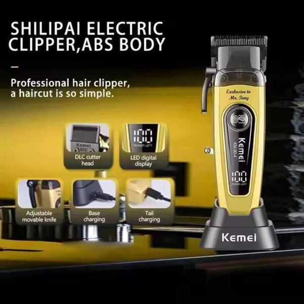 Kemei 90-4 Cortadora Uso Profesional 11.500 RPM - Imagen 2