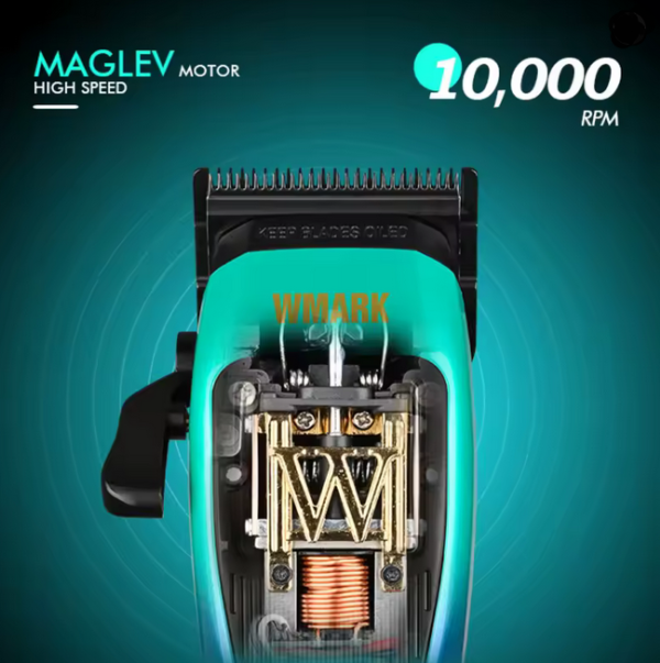 Wmark X1 Edición Especial Polar Cortadora De Cabello 10.000 RPM - Imagen 6