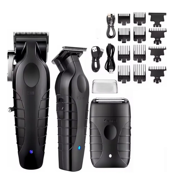 Combo Profesional Inalambrico Kemei 2299 + 2296 + T95 - Imagen 3