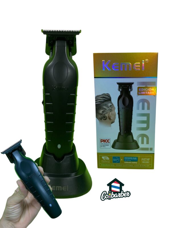 Kemei 2299 Con Base De Carga ⭐ - Imagen 4