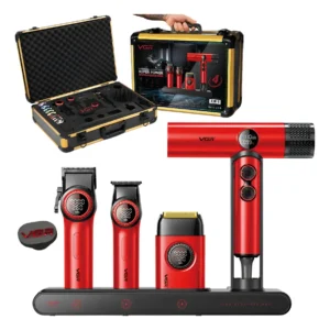 VGR 4 En 1 Kit Completo Profesional Con Base De Carga