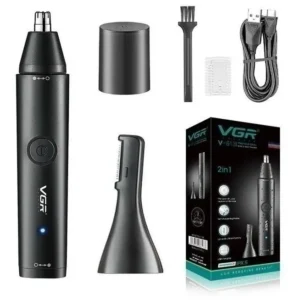VGR 613 Trimmer Depilador Nasal Oidos y Bigote