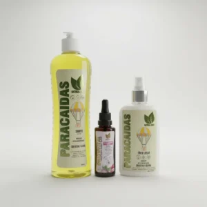 Kit Anticaída Paracaídas Shampoo, Tónico Y Gotas Onionvital Natural Sant - Envio GRATIS 🚚✔️⭐