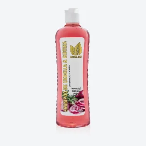 Shampoo de cebolla para el crecimiento del cabello | Fortalecedor con biotina y romero x 500 ml Natural Sant