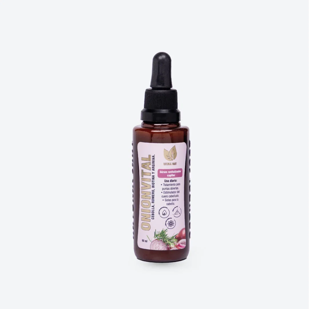 Sérum de Crecimiento Capilar con Cebolla Romero y Biotina X 60 Ml Natural Sant