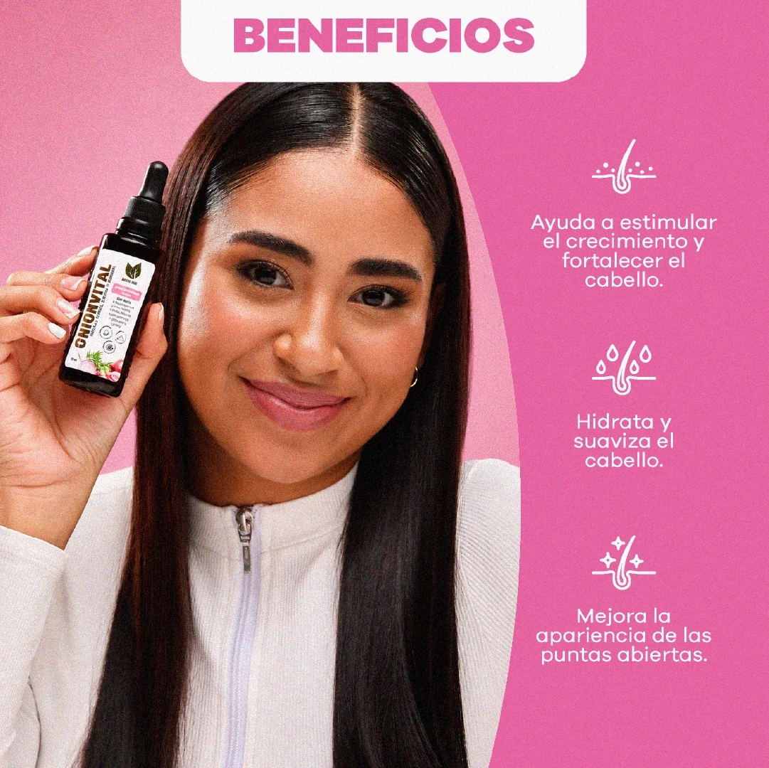 Kit Anticaída Paracaídas Shampoo, Tónico Y Gotas Onionvital Natural Sant - Envio GRATIS 🚚✔️⭐ - Imagen 9