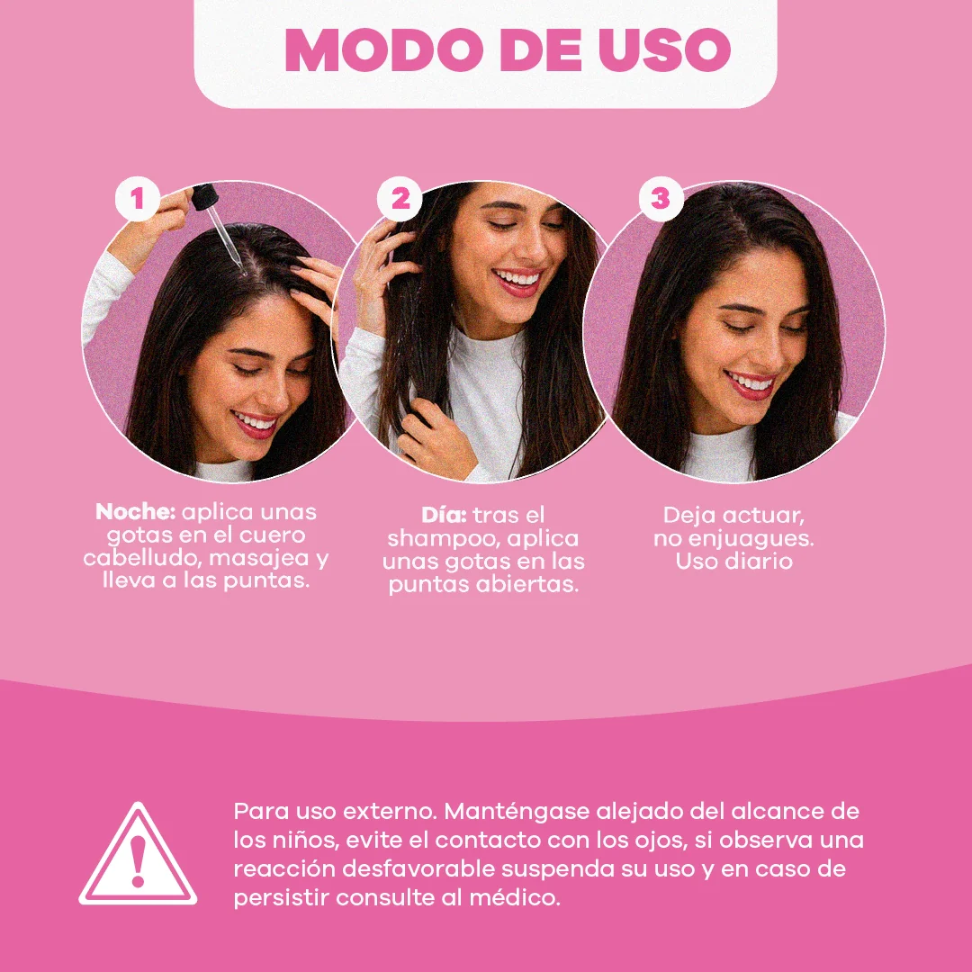 Sérum de Crecimiento Capilar con Cebolla Romero y Biotina X 60 Ml Natural Sant - Imagen 3