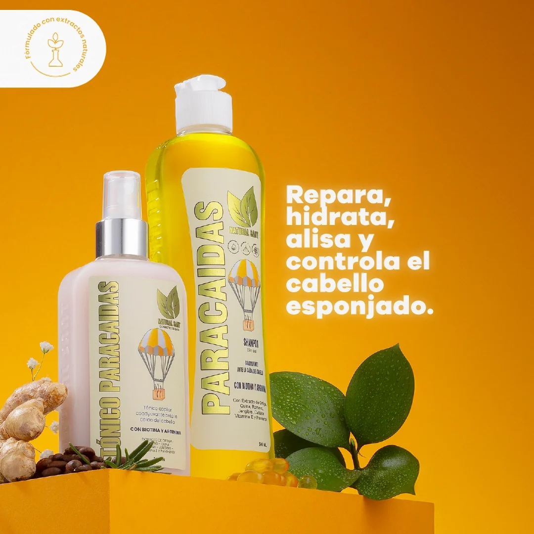 Kit Anticaída Paracaídas Shampoo, Tónico Y Gotas Onionvital Natural Sant - Envio GRATIS 🚚✔️⭐ - Imagen 6