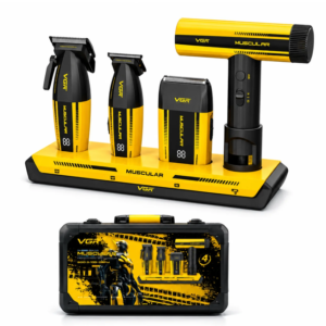 VGR Combo Muscular V-285 S4 Barbería 4 en 1 9000 RPM - ENVIO GRATIS 🚚✔️