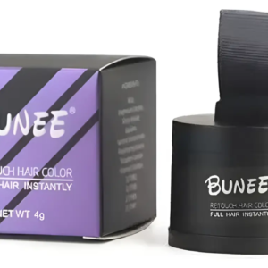 Bunee Hair Line Sombra Cubre Canas Y Barba x 4 GR Color Negro